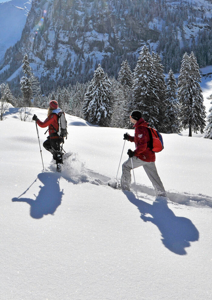 Jochpass Winter Region Teaser Schneeschuhwandern